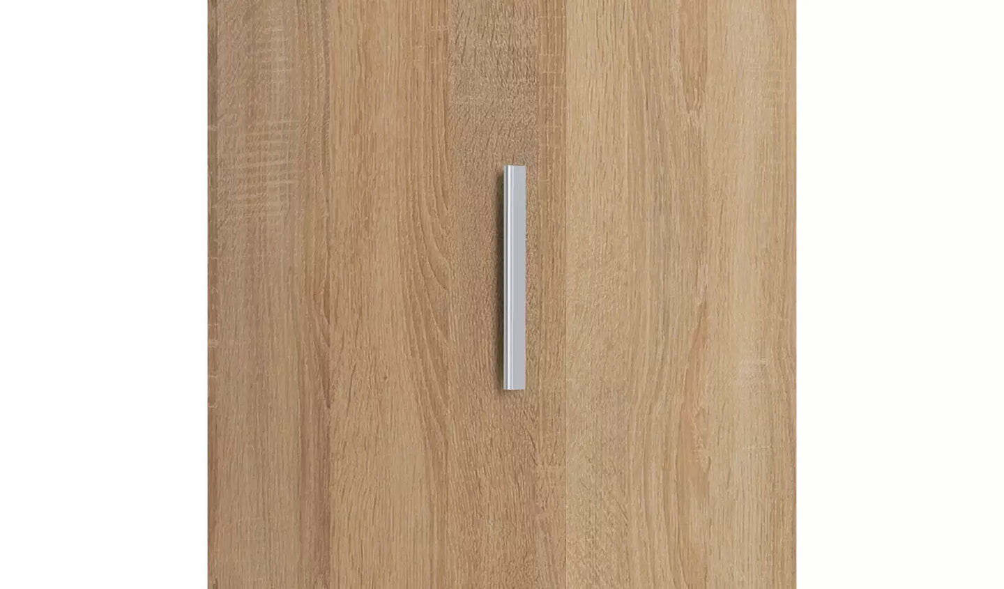 Assembled Nova 3 Door Sliding Wardrobe - Oak